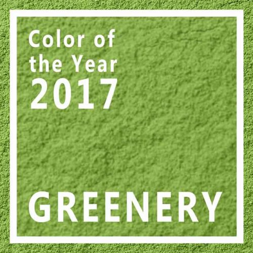 Greenery, die Farbe des Jahres 2017